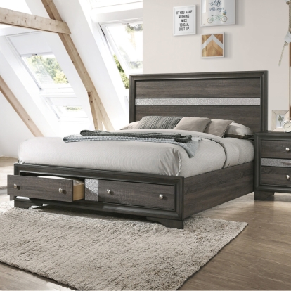 Naima Queen Bed with Storage