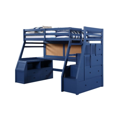Jason II Twin Loft Bed with Storage