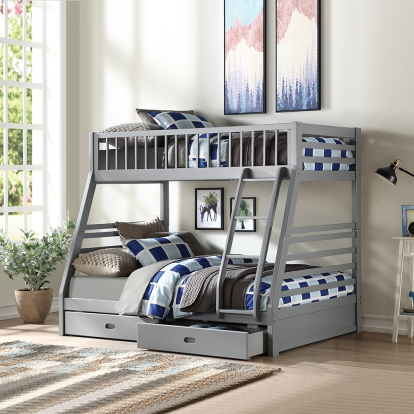 Jason Twin/Full Bunk Bed with Storage