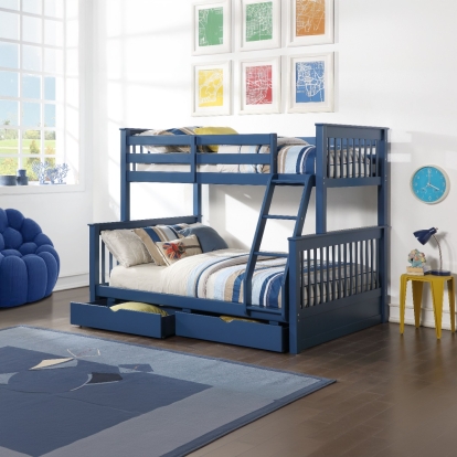 Haley II Twin/Full Bunk Bed with Storage