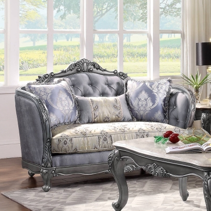 Ariadne Loveseat with 3 Pillows