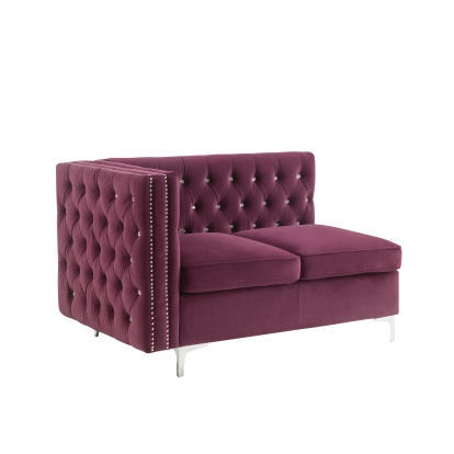 Jaszira Modular - Armless Loveseat with 2 Pillows