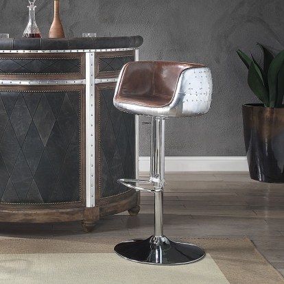 Brancaster Adjustable Stool with Swivel