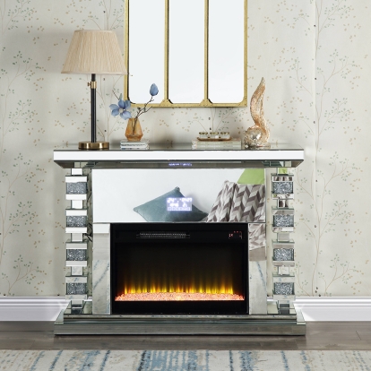 Noralie Fireplace with Bluetooth