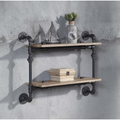 Brantley Wall Rack with 2 Shelves