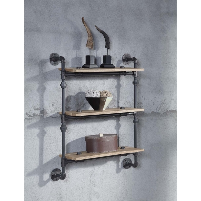 Brantley Wall Rack with 3 Shelves