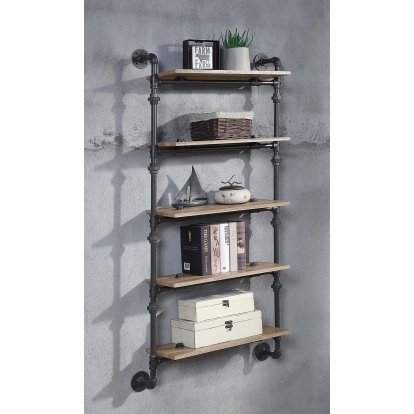 Brantley Wall Rack with 5 Shelves