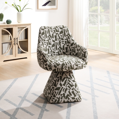 Priel Accent Chair with Swivel