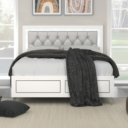 Casilda EK Bed with Led