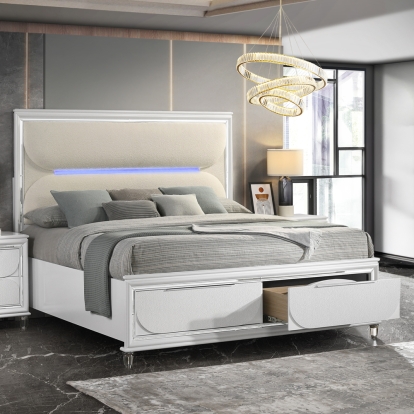 Tarian EK Bed with LED & Storage