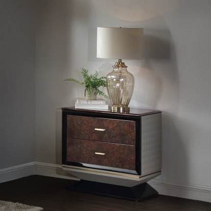 Jamonica Nightstand with 2 Drawers