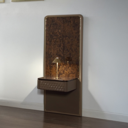 Marcelino Nightstand with Wall Pier (EK)