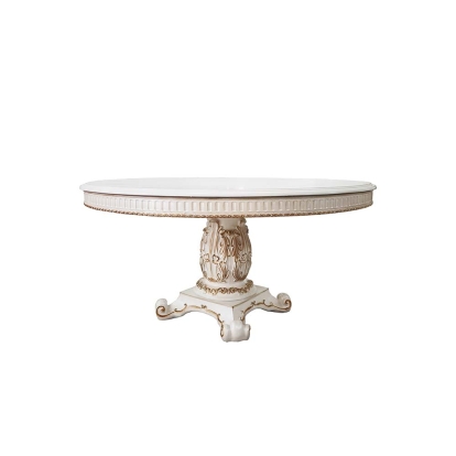 Vendome Round Dining Table with Pedestal Base