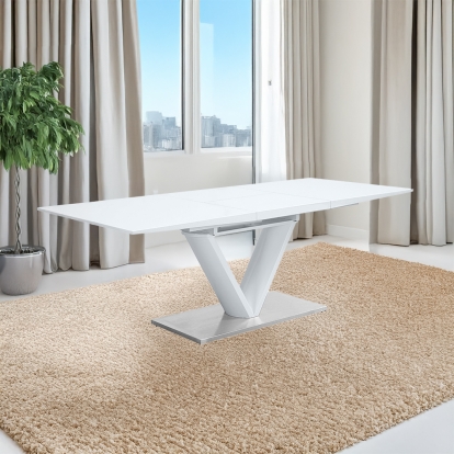 Gallegos Dining Table with Leaf