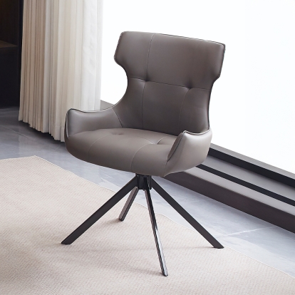 Damita Side Chair with Swivel (Set-2)