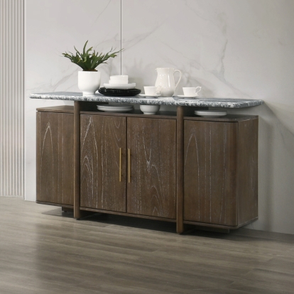 Dillon Server with Marble Top