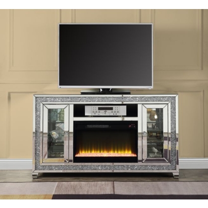 Noralie Tv Stand with Fireplace & Led