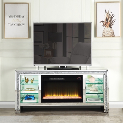 Noralie Tv Stand with Fireplace & Led