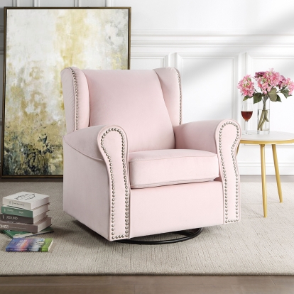 Tamaki Swivel Chair with Glider