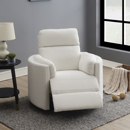 Sagen Glider Recliner with Swivel