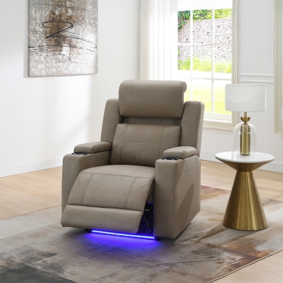 Lugo Power Motion Recliner with Cup Holder