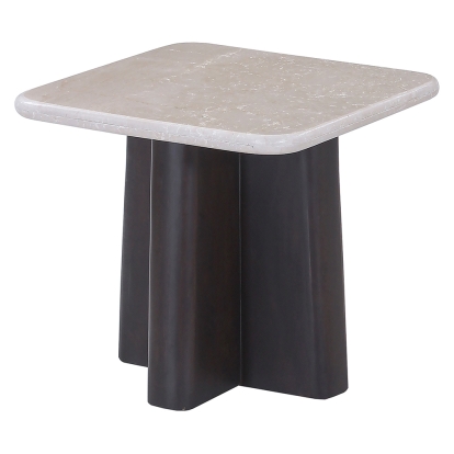 Jacory End Table with Bottocino Marble Top